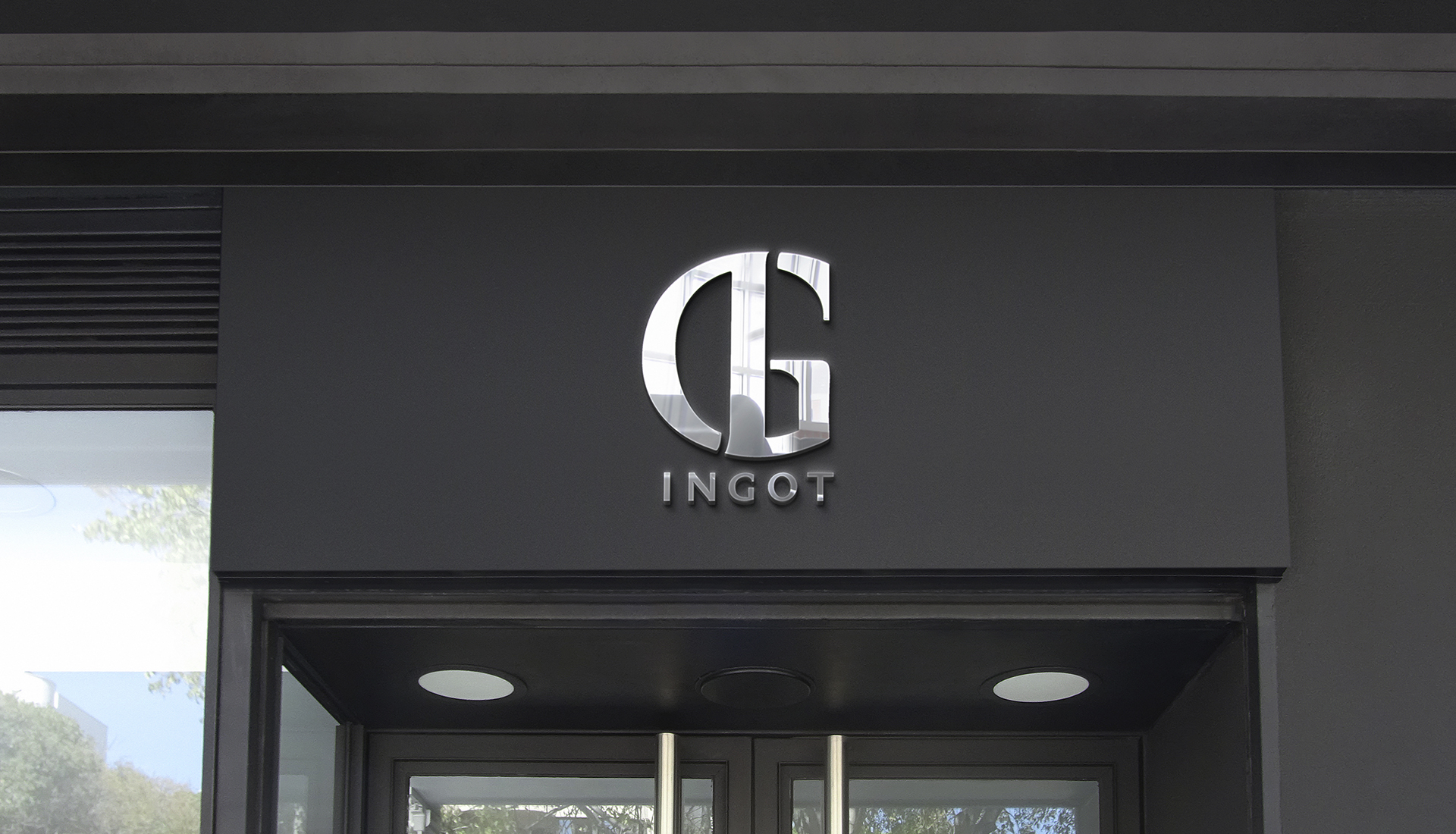 Ingot Logo über Tür